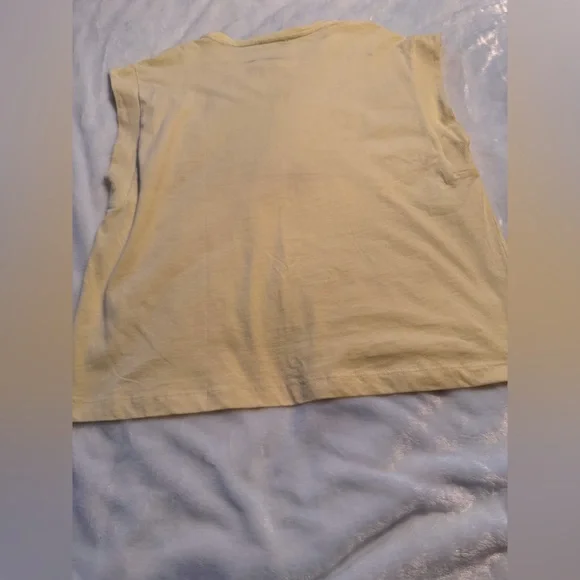 Zara Light Yellow T-Shirt - Picture 6 of 6